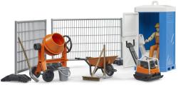 Bruder 62008 Stavební set míchačka s figurkou a pracovním nářadím plast