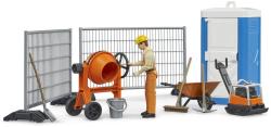 Bruder 62008 Stavební set míchačka s figurkou a pracovním nářadím plast
