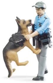 Bruder 62150 Set figurka policista + policejní pes