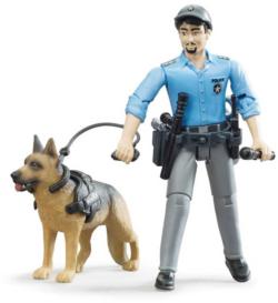Bruder 62150 Set figurka policista + policejní pes