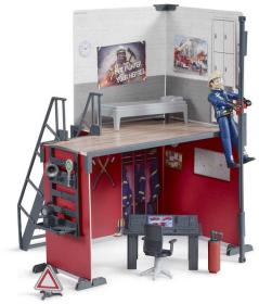 Bruder 62702 Hasičská stanice herní set s figurkou hasiče plast