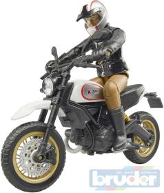Bruder 63051 Set motocykl Ducati Desert Racer s figurkou řidiče plast