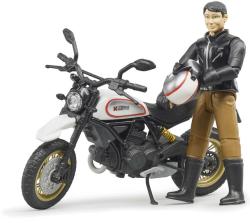 Bruder 63051 Set motocykl Ducati Desert Racer s figurkou řidiče plast