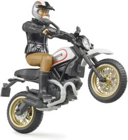 Bruder 63051 Set motocykl Ducati Desert Racer s figurkou řidiče plast