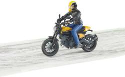 Bruder 63053 Motocykl Ducati Scrambler Full Throttle set s figurkou motorkáře
