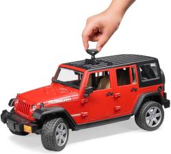 Bruder Auto model Jeep Wrangler červený 1:16 plast 02525 (2525)