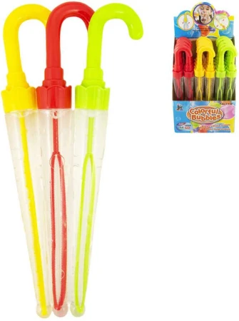 Bublifuk dáždnik 130ml detský bublifukovač 37cm 3 farby Bublifuk dáždnik 130ml detský bublifukovač 37cm 3 farby
