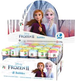 Bublifuk Frozen 2 (Ledové království) 60ml dětský bublifukovač s hrou ve víčku