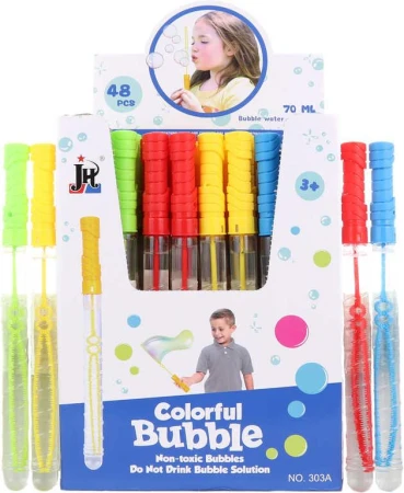 Bublifuk meč 70ml dětský bublifukovač velké bubliny 4 barvy Bublifuk meč 70ml dětský bublifukovač velké bubliny 4 barvy