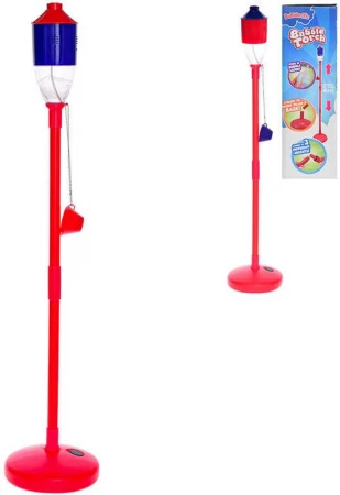 Bublifukovač louč 132cm na baterie s náplní 350ml Světlo 2 barvy Bublifukovač louč 132cm na baterie s náplní 350ml Světlo 2 barvy