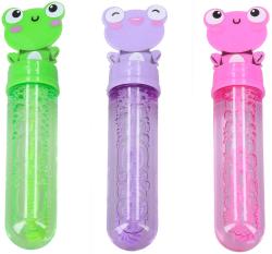 Bublifukovací hůlka žába 14cm dětský bublifukovač 4 barvy
