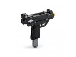 CaDA stavebnice samonabíjecí pistole Micro UZI, 359 dílků, střílí plastové tyčinky.