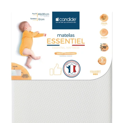 Candide Matrace Essential bílá 60x120x10 cm
