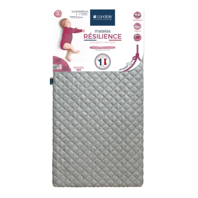 Candide Matrace Resilience 60x120x12 cm šedá