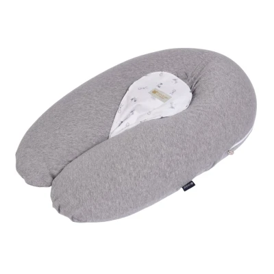 Candide Těhotenský a kojicí polštář Multirelax 3v1 Bavlna Grey Bunny