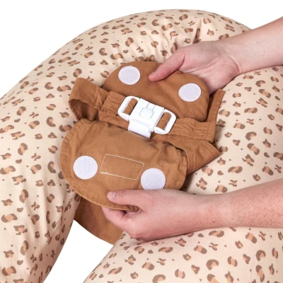 Candide Těhotenský a kojicí polštář Multirelax 3v1 Bavlna Leopard