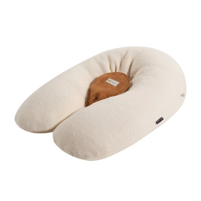 Candide Těhotenský a kojící polštář Multirelax 3v1 Ecru Cotton