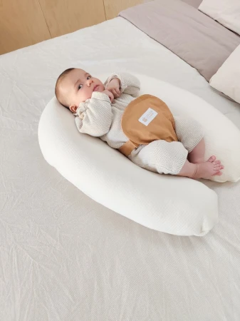 Candide Těhotenský a kojící polštář Multirelax 3v1 Ecru Cotton