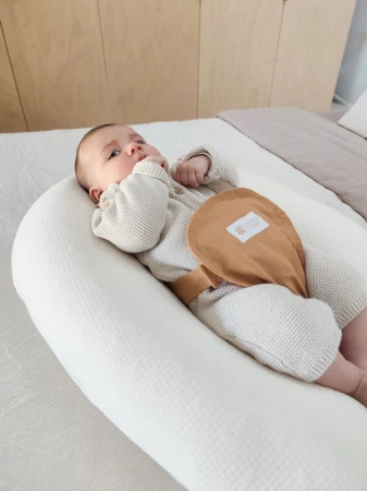 Candide Těhotenský a kojící polštář Multirelax 3v1 Ecru Cotton