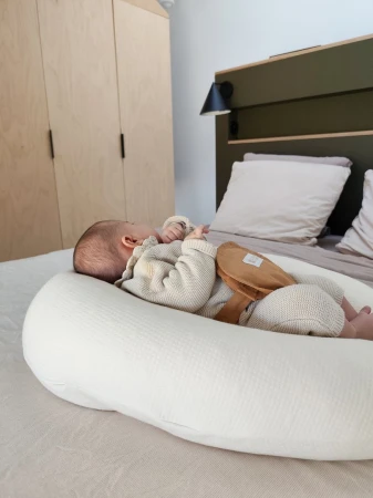 Candide Těhotenský a kojící polštář Multirelax 3v1 Ecru Cotton