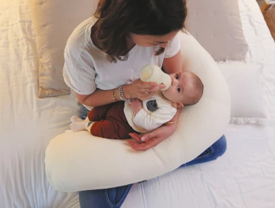 Candide Těhotenský a kojící polštář Multirelax 3v1 Ecru Cotton