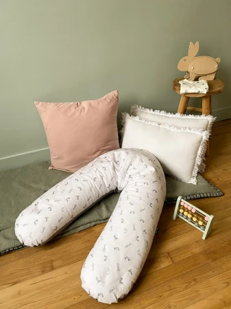 Candide Těhotenský a kojicí polštář Multirelax 3v1 Polycotton Bunny