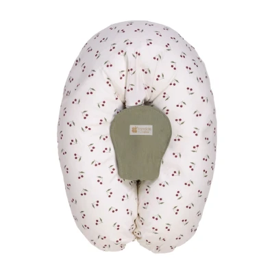 Candide Těhotenský a kojící polštář Multirelax 3v1 Polycotton Cherry