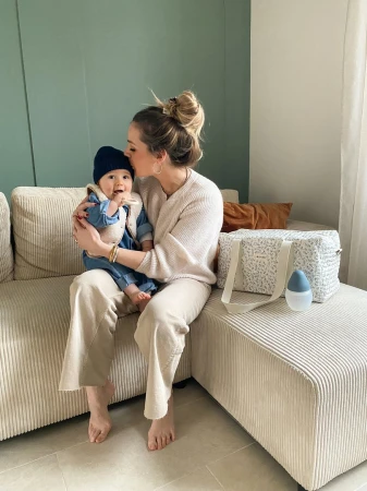 Candide Víkendová taška pro maminky Blueberry