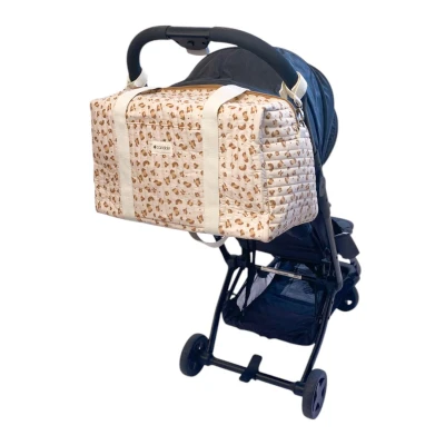Candide Víkendová taška pro maminky Leopard