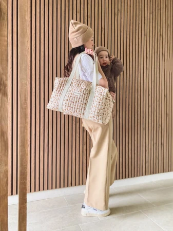 Candide Víkendová taška pro maminky Leopard