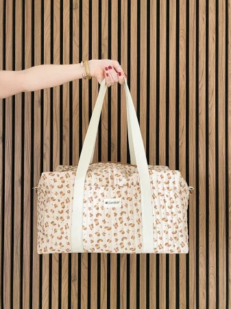 Candide Víkendová taška pro maminky Leopard