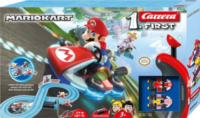 Carrera Autodráha First Super Mario Nintendo 2,4m 93x45cm na baterie