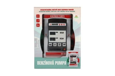 Čerpací stanice (pumpa benzínová) na baterie světlo, zvuk