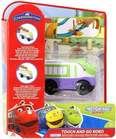 CHUGGINGTON Touch And Go vláček veselý lokomotiva Koko na baterie