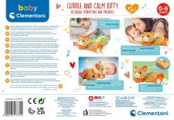 Clementoni CLEMMY Baby kočička uklidňující usínáček vrní na baterie Zvuk