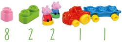 Clementoni CLEMMY Baby vláček herní set s kostkami Peppa Pig