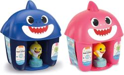 Clementoni CLEMMY BabyShark kostky 6ks s figurkou v kyblíku pro miminko