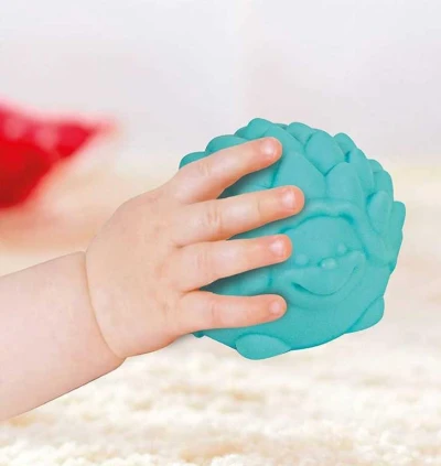 Clementoni CLEMMY Sensorické baby míčky set 5ks s texturou pro miminko
