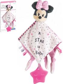 Clementoni Muchláček baby Minnie usínáček s kousátkem pro miminko