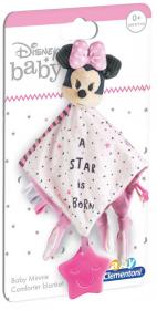 Clementoni Muchláček baby Minnie usínáček s kousátkem pro miminko