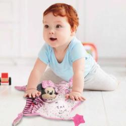 Clementoni Muchláček baby Minnie usínáček s kousátkem pro miminko