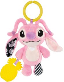 Clementoni PLYŠ Angel (Stitch) baby kousátko chrastítko pro miminko