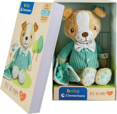 Clementoni PLYŠ Baby můj první pejsek 28cm v dárkové krabici pro miminko Clementoni PLYŠ Baby můj první pejsek 28cm v dárkové krabici pro miminko