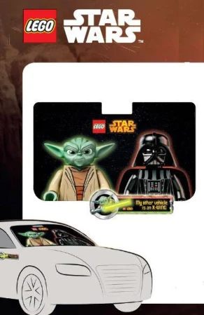 Clona do auta na čelní sklo Star Wars (Hvězdné Války) set stínítko + samolepka Clona do auta na čelní sklo Star Wars (Hvězdné Války) set stínítko + samolepka