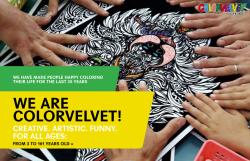 Colorvelvet Sametová omalovánka box Lebka
