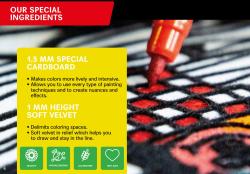 Colorvelvet Sametový obrázek Lebka 47x35cm