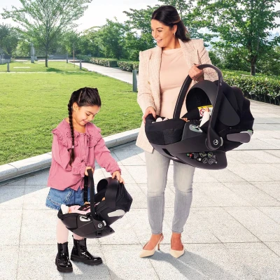COROLLE Autosedačka kolébka Cybex Black 2v1 pro panenku miminko