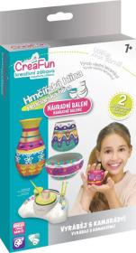 CreaFun Hrnčiarska hlina náhradná 2x 500g výroba keramiky