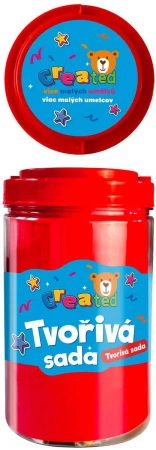 Created Tvořivá dětská velká kreativní sada v plastové dóze