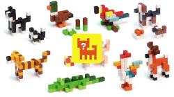 Cubika DŘEVO Pixel Utajené zvířátko různé druhy 64 dílků 3D (stavebnice)